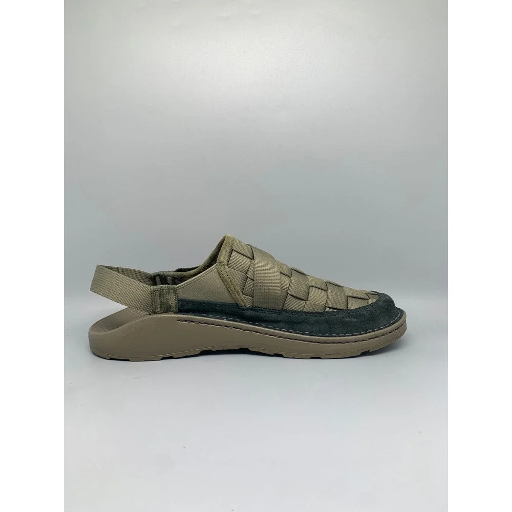 Chaco Canyon Olive Green Woven Clogs Sandals Men's Sz‎ 14 NEW!